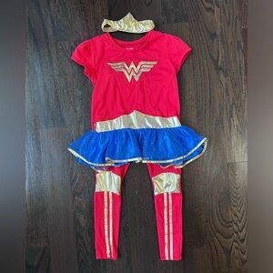 Girls Wonder Woman Halloween Costume Size 7-8